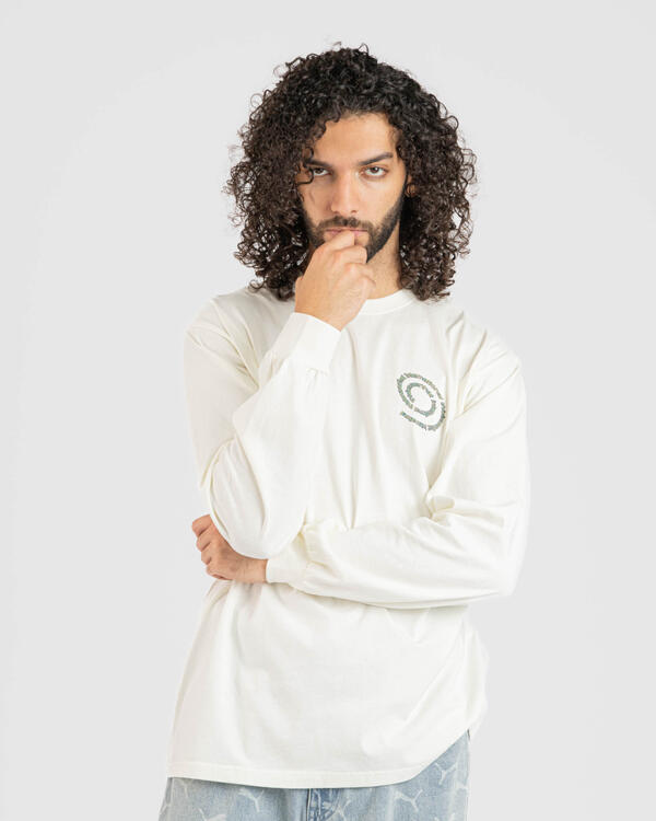 Thisisneverthat Spiral Logo Tee | TN253TTSLT03-IVR | AFEW STORE